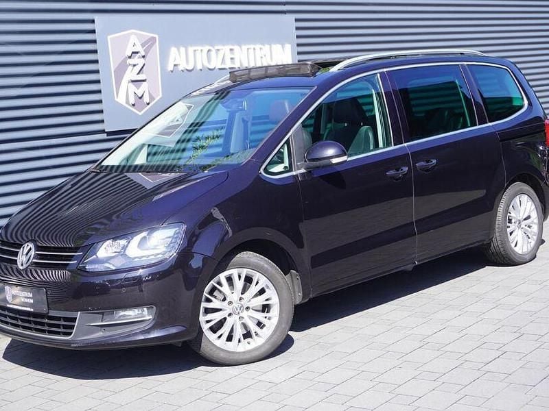 Gebraucht VW Sharan Highline 150 PS (110 kW) 2011 Schwarz Van / Kleinbus
