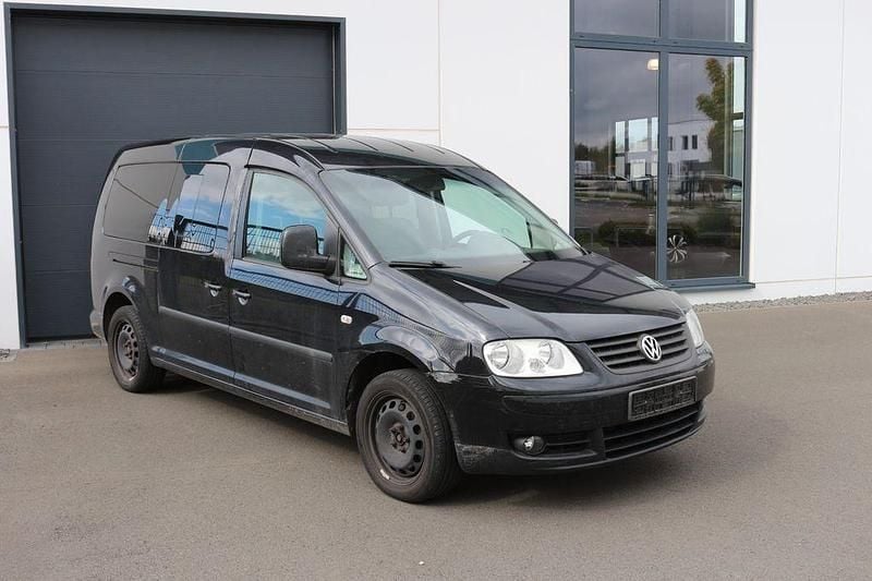 Schwarz Gebraucht 2008 VW Caddy Maxi Van / Kleinbus | 3.950 € (Superpreis) - Bild 1/4