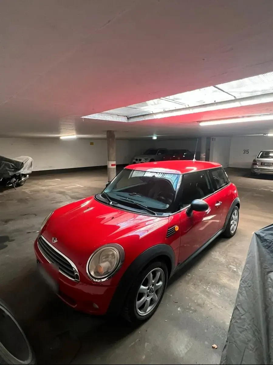 Begagnad Mini ONE 75 HK (55 kW) 2009 Röd Halvkombi