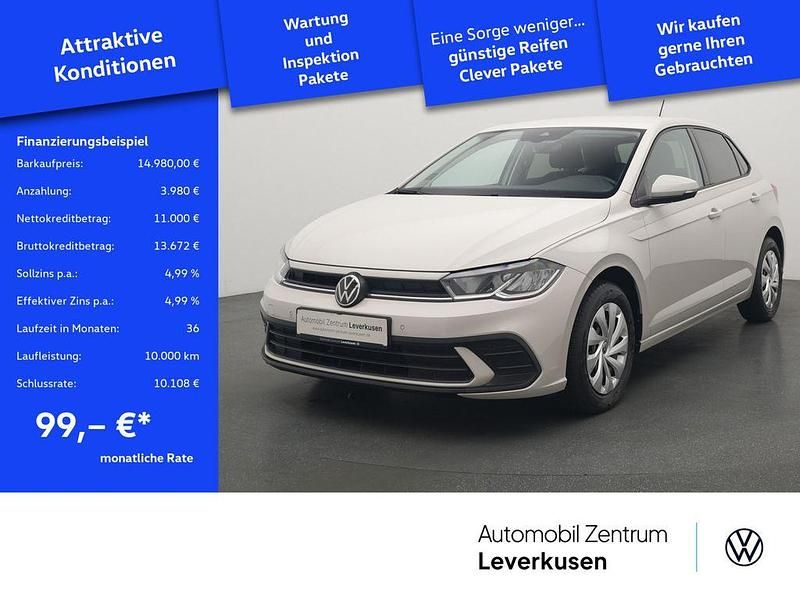 Ascotgrau Gebraucht 2022 VW Polo Life Kleinwagen | 14.980 € (Guter Preis) - Bild 1/4