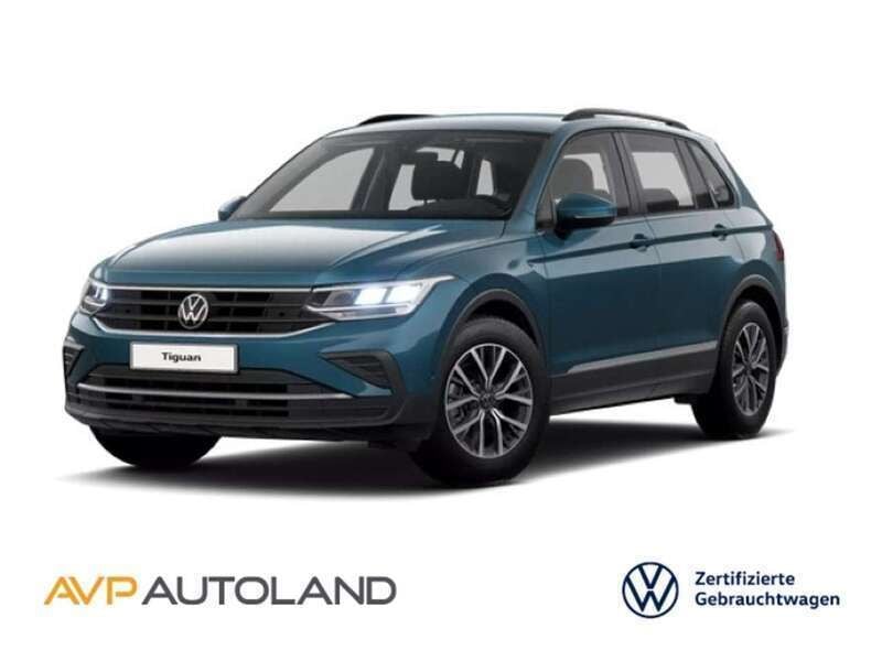 Nightshade blue metallic Gebraucht 2024 VW Tiguan Life SUV | 33.930 € (Fairer Preis) - Bild 1/4