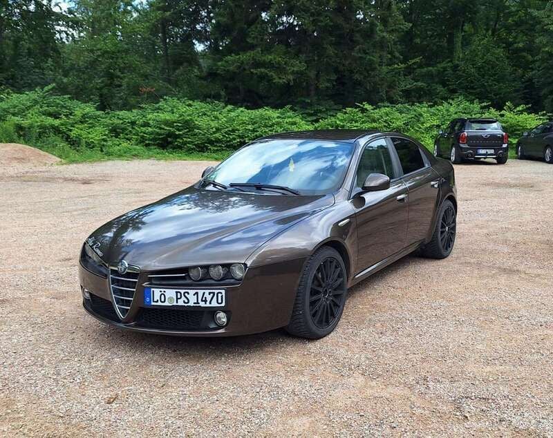 Braun Gebraucht 2006 Alfa Romeo 159 Progression Limousine | 5.000 € (Teuer) - Bild 1/4