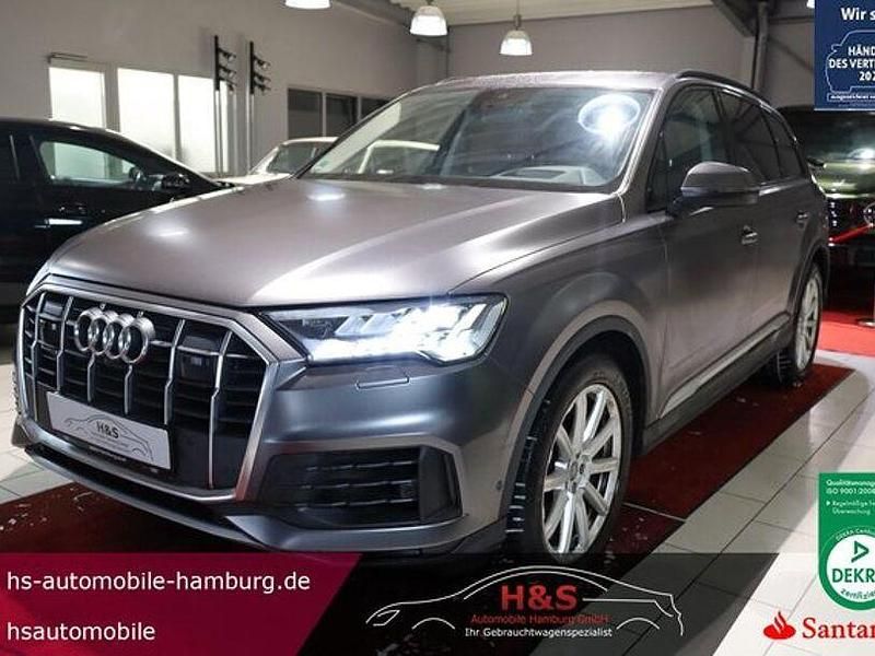Orcaschwarz Gebraucht 2020 Audi Q7 Basis SUV | 44.800 € (Guter Preis) - Bild 1/4