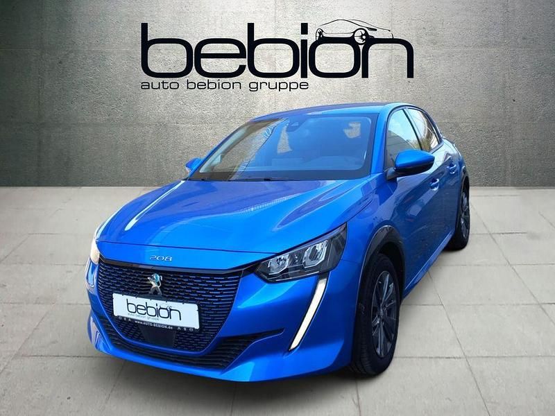 Blau Gebraucht 2021 Peugeot e-208 Allure Kleinwagen | 17.880 € (Fairer Preis) - Bild 1/4