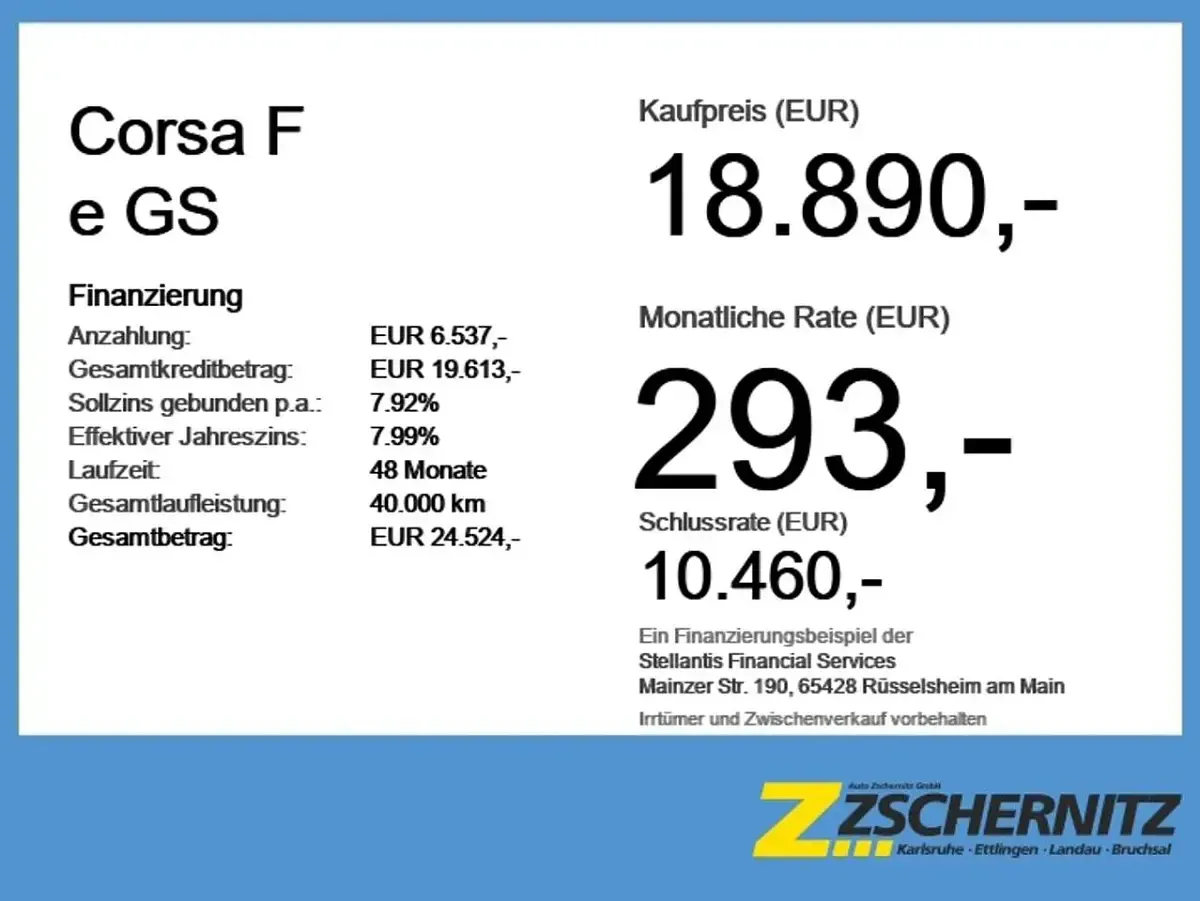 Gebraucht Opel Corsa-e 100 kW (136 PS) 2023 Perla nera/typ aussenverkleidu Kleinwagen