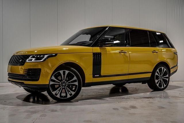Gelb Gebraucht 2021 Land Rover Range Rover Autobiography SUV | 249.781 € - Bild 1/4