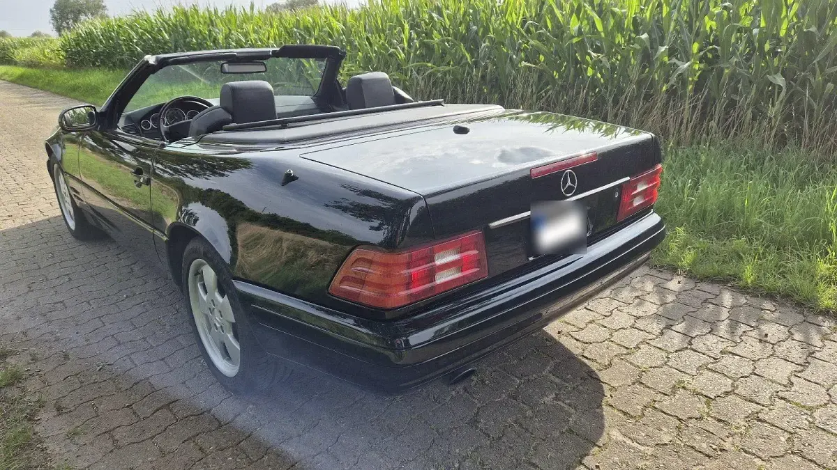 Gebraucht Mercedes SL500 306 PS (225 kW) 2000 Schwarz Cabrio