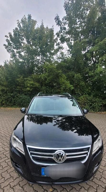 Schwarz Gebraucht 2008 VW Tiguan Sportline SUV | 2.900 € (Superpreis) - Bild 1/3