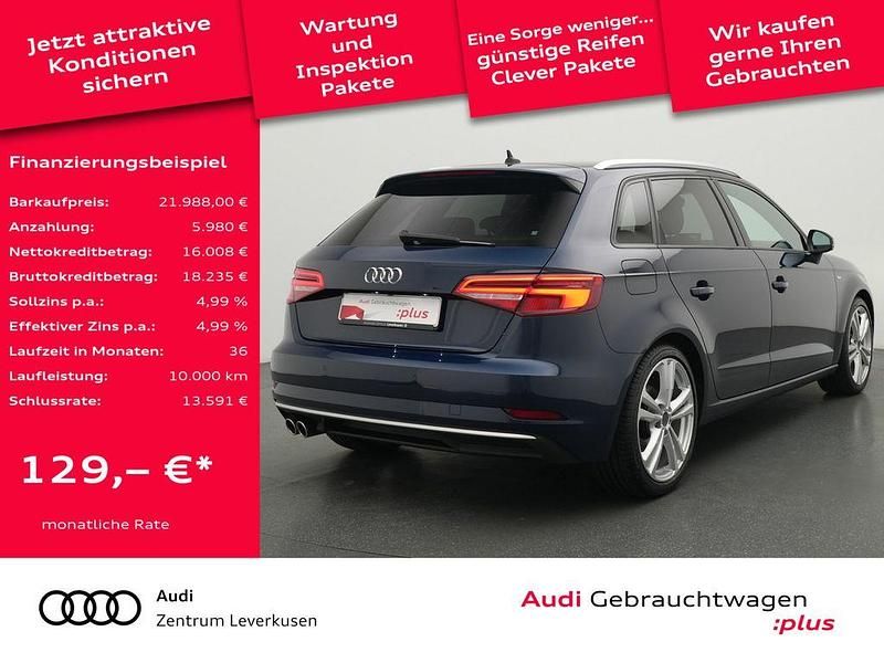 Gebraucht Audi A3 Design 150 PS (110 kW) 2019 Blau Limousine