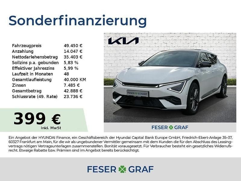 Snow white pearl Gebraucht 2024 Kia EV6 SUV | 49.450 € (Fairer Preis) - Bild 1/4