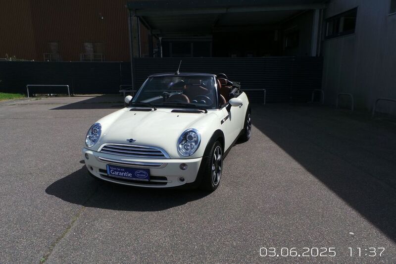 Weiß Gebraucht 2008 Mini Cooper Cabriolet Cabrio | 6.950 € (Etwas zu teuer) - Bild 1/4