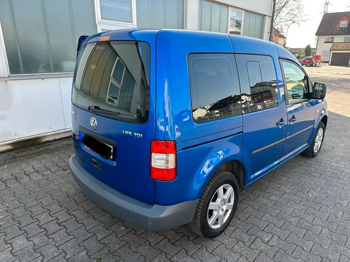 Gebraucht VW Caddy 105 PS (77 kW) 2006 Blau Van / Kleinbus