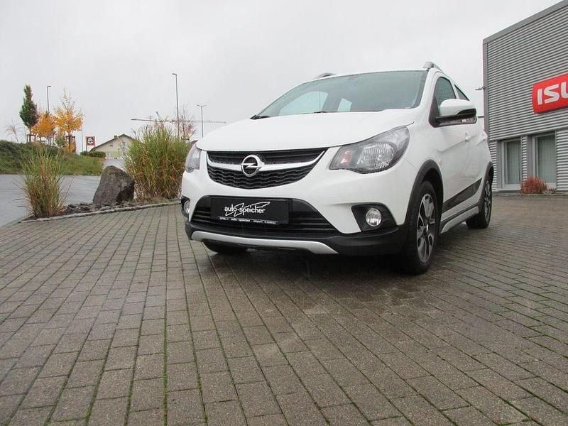 Gebraucht Opel Karl Rocks 75 PS (55 kW) 2017 Weiß Kleinwagen