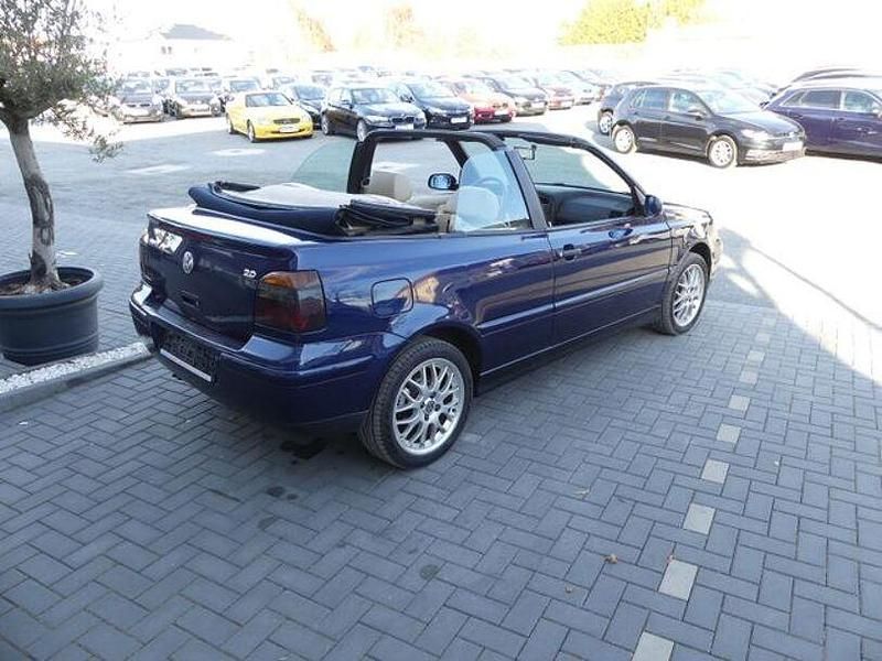 Gebraucht VW Golf III 1999 Blau Cabrio