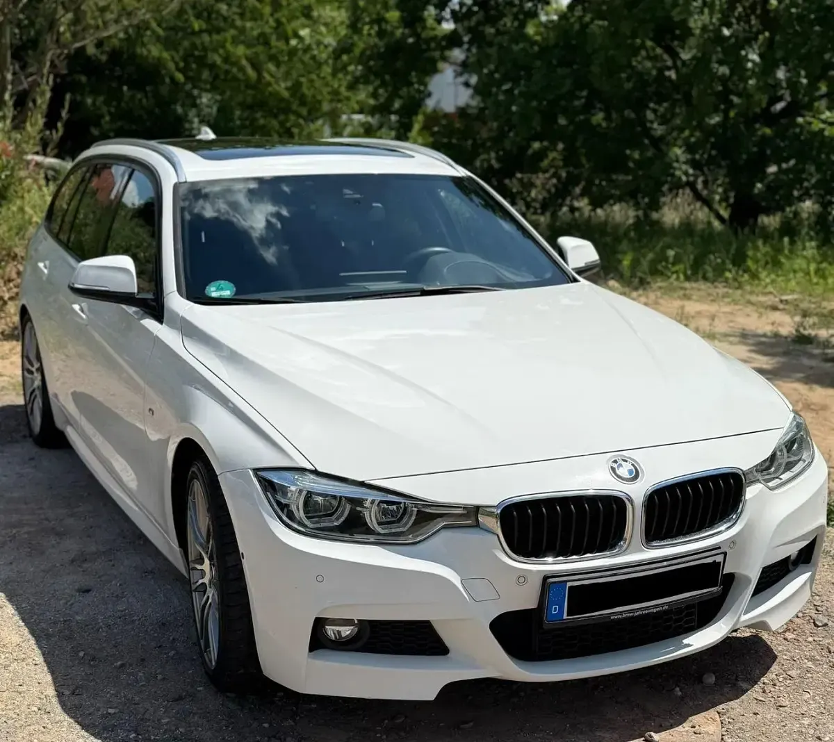 Gebraucht BMW 325 M Performance 224 PS (164 kW) 2017 Weiß Kombi