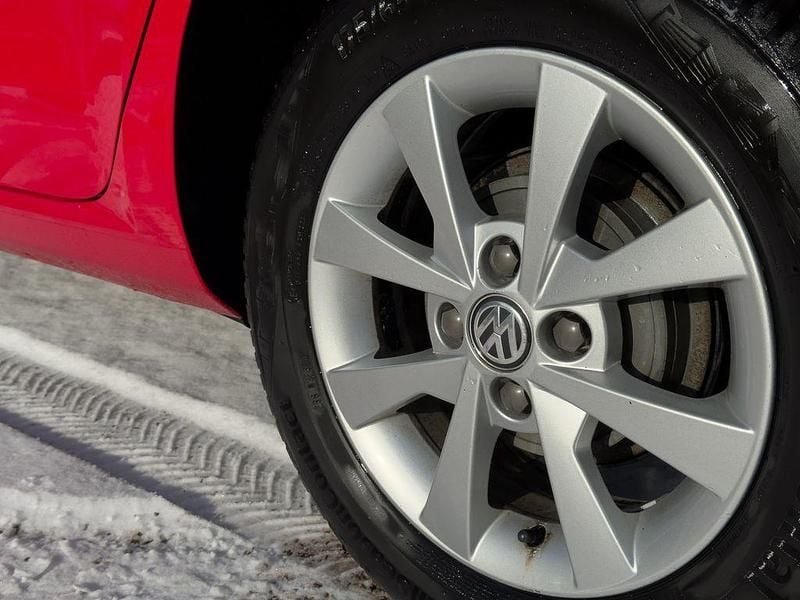 Gebraucht VW up! move up! 68 PS (50 kW) 2018 Rot Kleinwagen