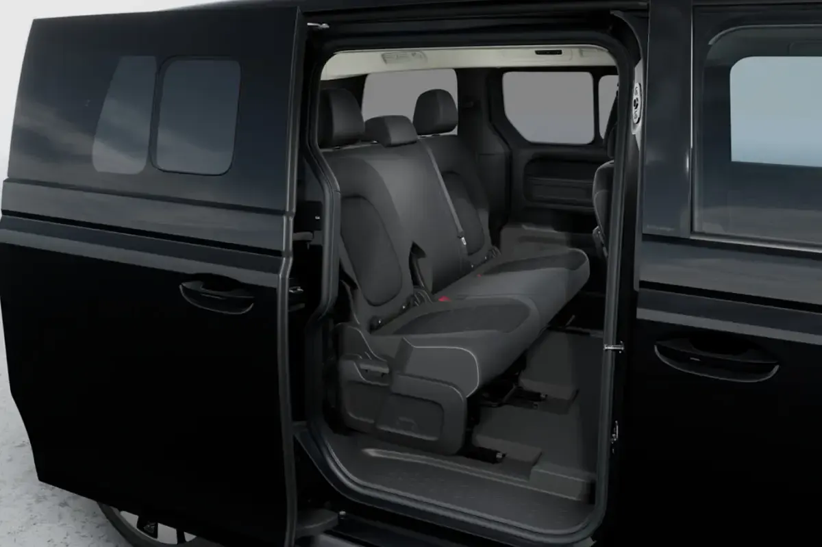 Nowe VW ID. Buzz Pro 210 kW (286 KM) 2026 Czarny Minivan