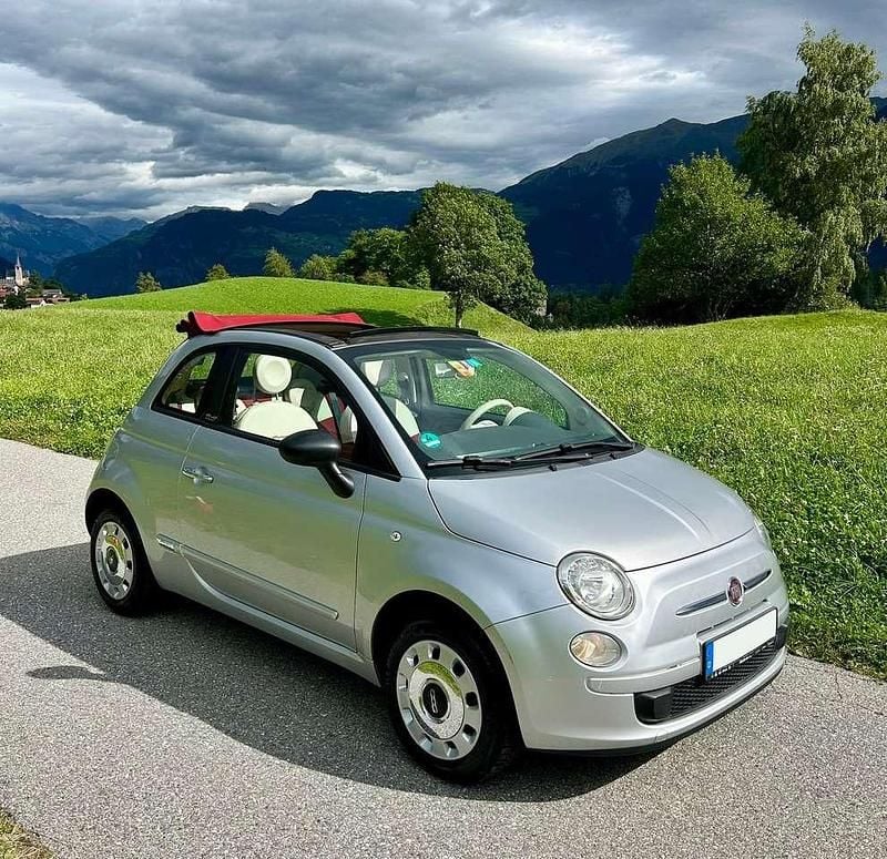 Grau Gebraucht 2012 Fiat 500 Pop Cabrio | 3.800 € (Guter Preis) - Bild 1/4