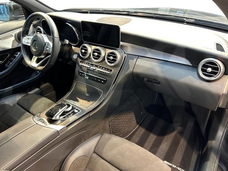 Gebraucht Mercedes C200 AMG 184 PS (135 kW) 2019 Metalliclack graphitgrau Cabrio