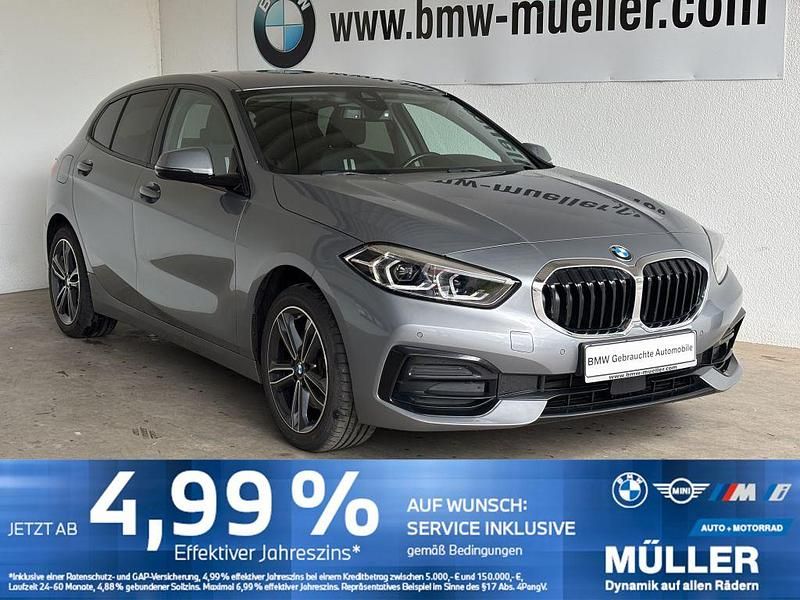 Grau Gebraucht 2022 BMW 118 Sport Line Kleinwagen | 23.240 € (Fairer Preis) - Bild 1/4