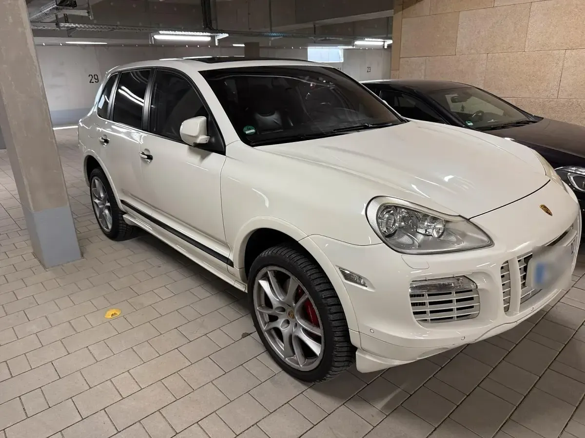 Gebraucht Porsche Cayenne Turbo 500 PS (367 kW) 2008 Weiß SUV