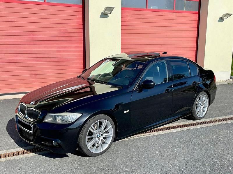 Schwarz Gebraucht 2008 BMW 320 M Sport Limousine | 5.500 € (Superpreis) - Bild 1/4