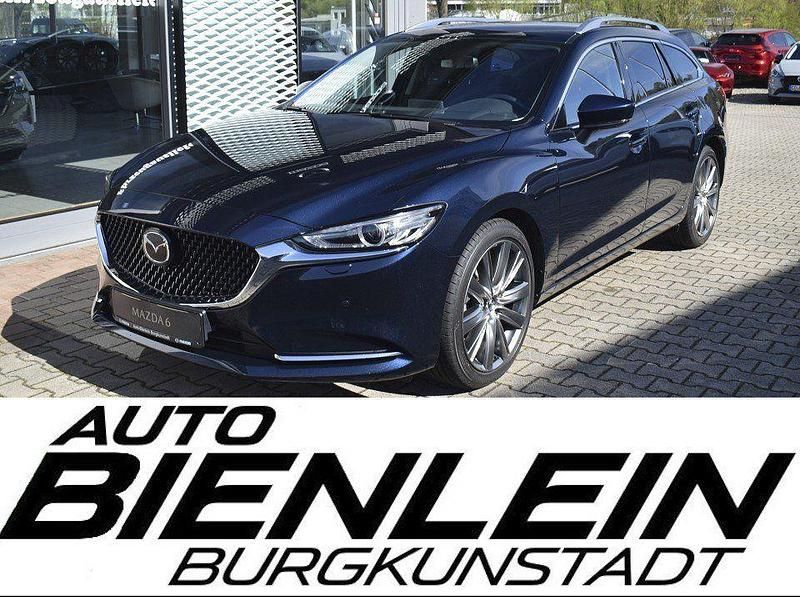 Blau Gebraucht 2024 Mazda 3 Exclusive-Line Limousine | 27.900 € (Fairer Preis) - Bild 1/4