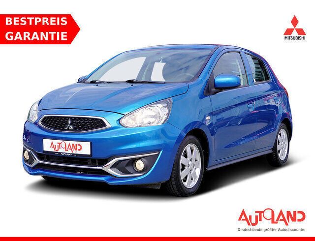 Blau Gebraucht 2017 Mitsubishi Space Star Diamant Edition Kleinwagen | 10.950 € - Bild 1/4
