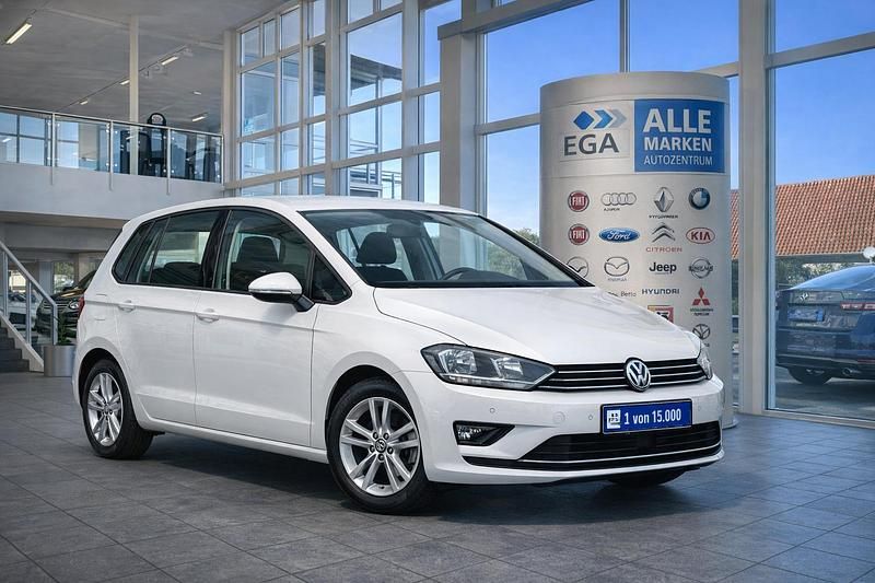 Gebraucht VW Golf VII Comfortline 110 PS (80 kW) 2018 Farbe: weiß metallic Van / Kleinbus