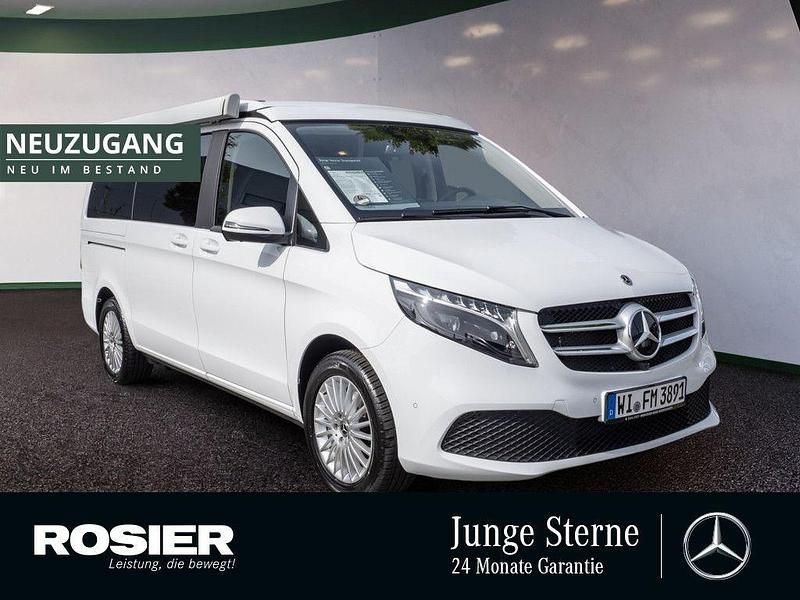 Weiss / arktikweiss Gebraucht 2024 Mercedes V220 Marco Polo Van / Kleinbus | 78.480 € - Bild 1/4