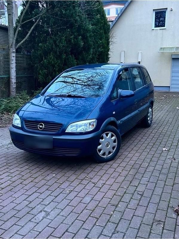 Gebraucht Opel Zafira 101 PS (74 kW) 2003 Blau Van / Kleinbus