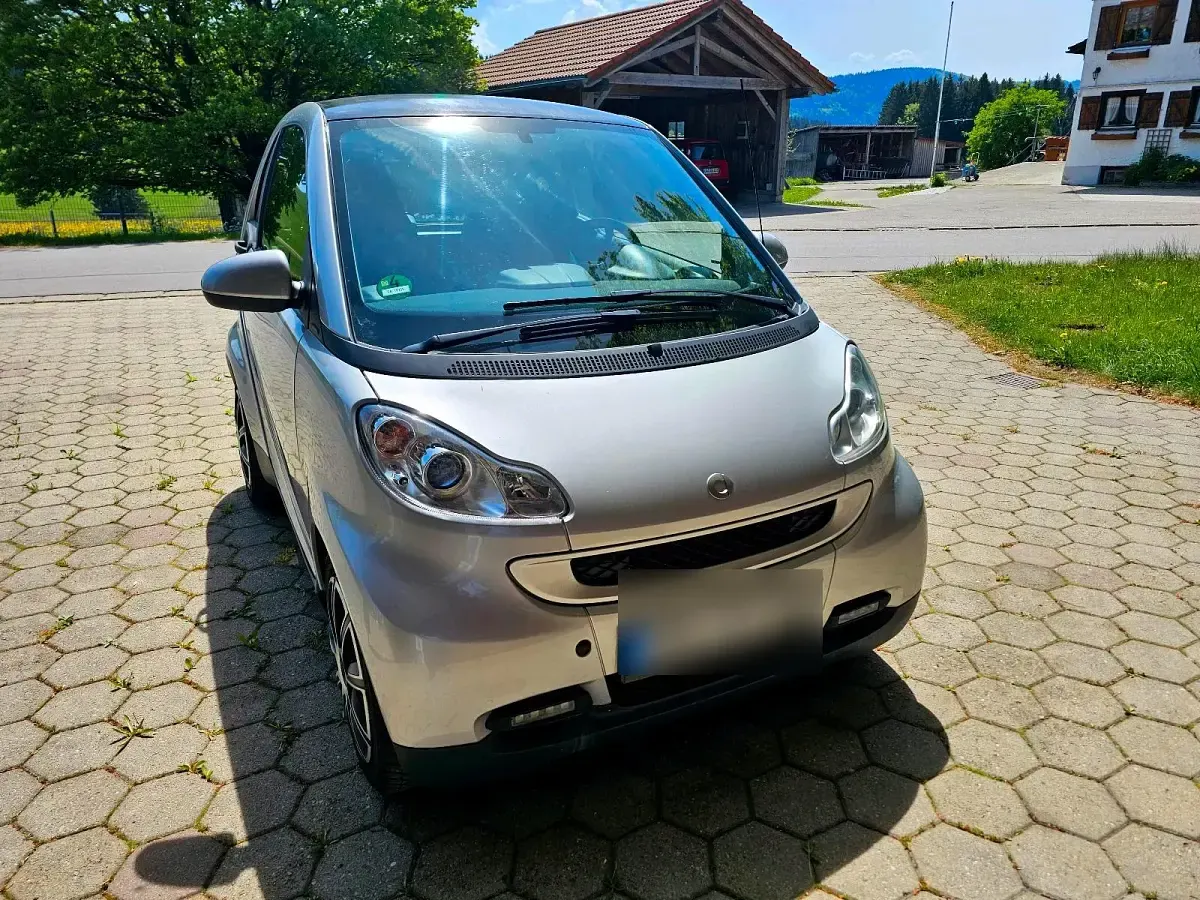 Gebraucht Smart ForTwo Coupé Passion 45 PS (33 kW) 2009 Silber Coupé