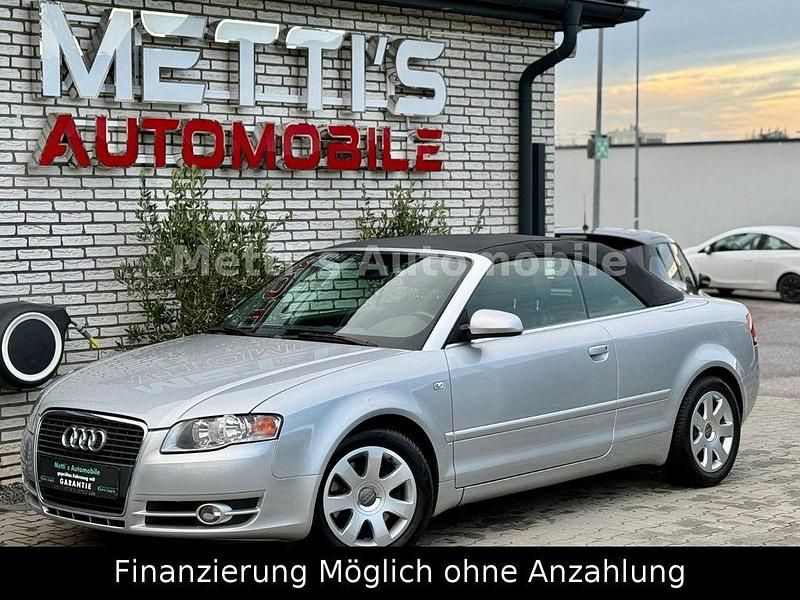 Silbersee/lichtsilber Gebraucht 2006 Audi A4 Cabriolet Sport Cabrio | 5.990 € (Fairer Preis) - Bild 1/4
