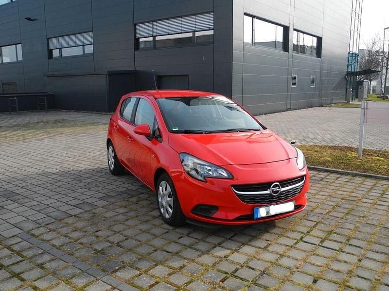 Rot Gebraucht 2015 Opel Corsa Edition Limousine | 5.000 € (Fairer Preis) - Bild 1/4
