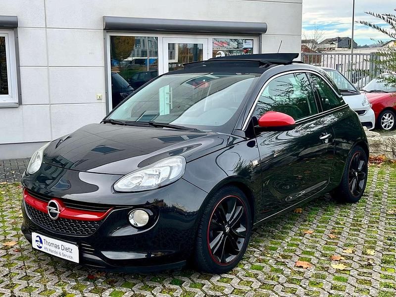 Carbonschwarz.met. Gebraucht 2015 Opel Adam Sport Kleinwagen | 7.900 € (Fairer Preis) - Bild 1/3