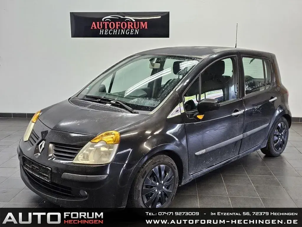 Używany Renault Modus Dynamique 88 KM (64 kW) 2004 Czarny Minivan