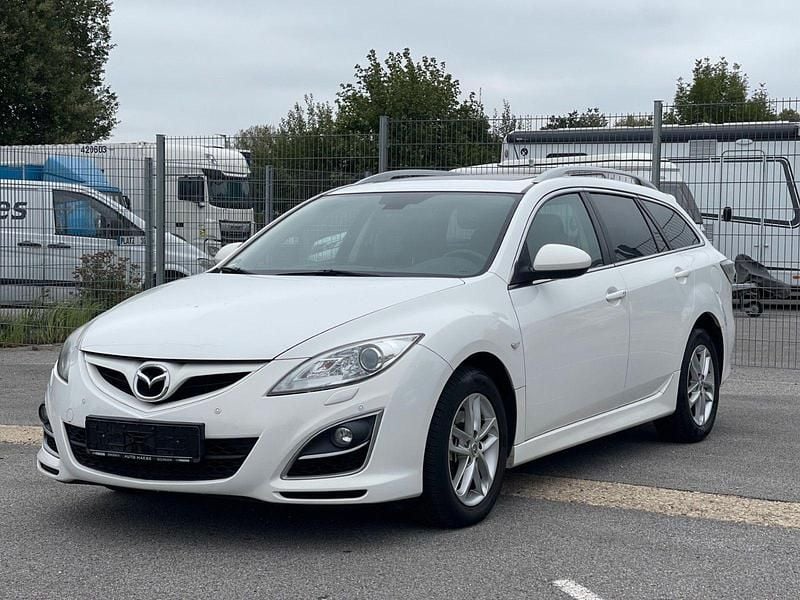 Weiß Gebraucht 2010 Mazda 6 Sports-Line Kombi | 3.999 € (Fairer Preis) - Bild 1/4
