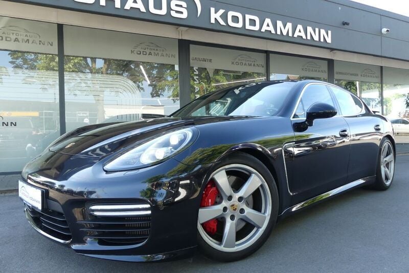 Tiefschwarzmetallic Gebraucht 2014 Porsche Panamera Turbo Limousine | 41.950 € (Fairer Preis) - Bild 1/4