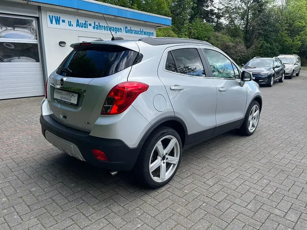 Second-hand Opel Mokka 136 CP (100 kW) 2016 Argintiu SUV