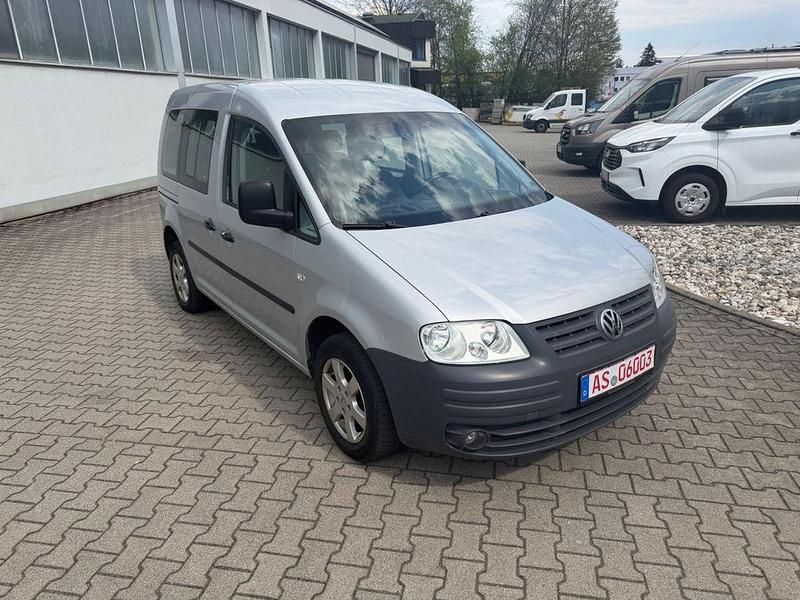 Second-hand VW Caddy Life 105 CP (77 kW) 2004 Argintiu Monovolum