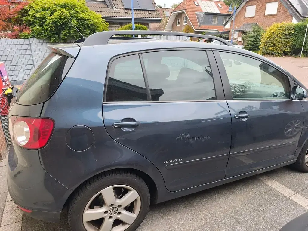 Gebraucht VW Golf Plus United 80 PS (58 kW) 2008 Blau Van / Kleinbus