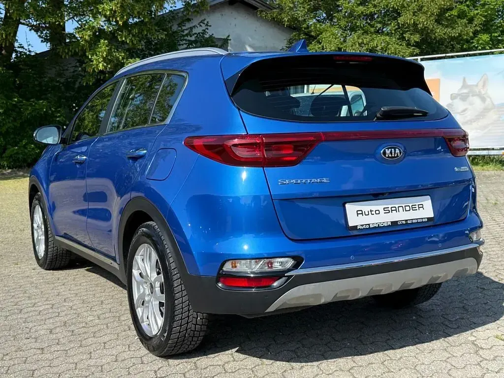 Gebraucht Kia Sportage Vision 116 PS (85 kW) 2021 Blau SUV