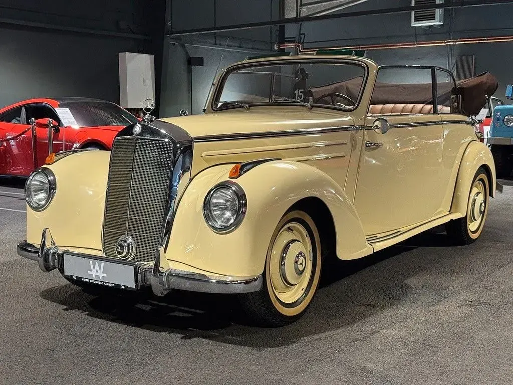 Gebraucht Mercedes 220 80 PS (58 kW) 1952 Weiß Cabrio