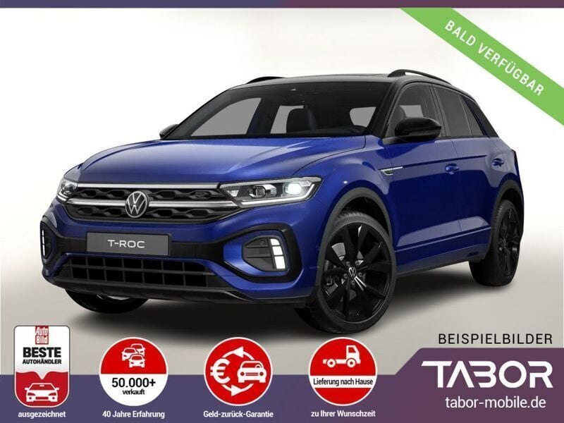 Lapiz blue metallic / dachfar Neu 2025 VW T-Roc R-line SUV | 35.588 € (Guter Preis) - Bild 1/4