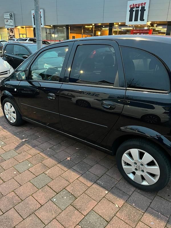 Schwarz Gebraucht 2006 Opel Meriva Van / Kleinbus | 1.000 € (Superpreis) - Bild 1/4