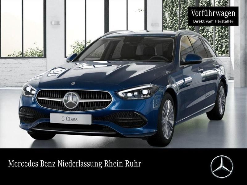 Blau Gebraucht 2025 Mercedes C300 Limousine | 61.990 € - Bild 1/4