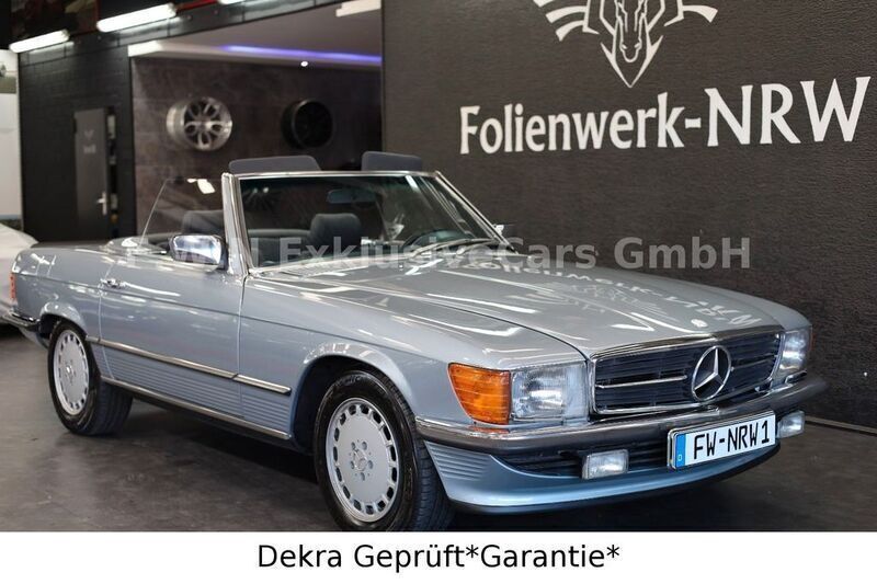 Blau Gebraucht 1981 Mercedes SL500 Cabrio | 47.500 € - Bild 1/4