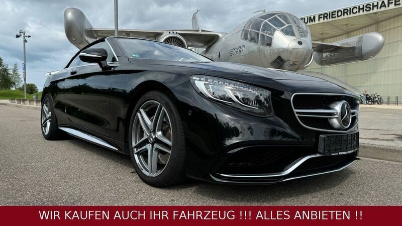 Gebraucht Mercedes S63 AMG AMG 585 PS (430 kW) 2016 Obsidianschwarz  metalliclack Cabrio
