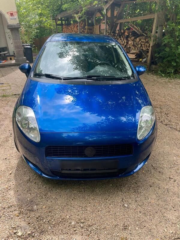 Blau Gebraucht 2007 Fiat Punto Kleinwagen | 700 € (Superpreis) - Bild 1/4