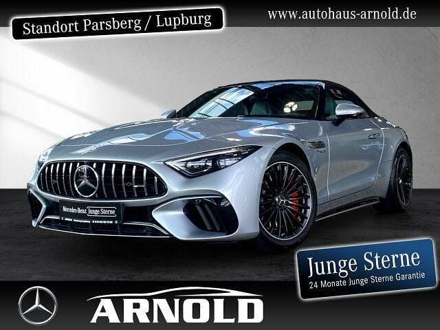 Hightechsilber Gebraucht 2024 Mercedes SL55 AMG Premium Plus Cabrio | 122.820 € (Superpreis) - Bild 1/4